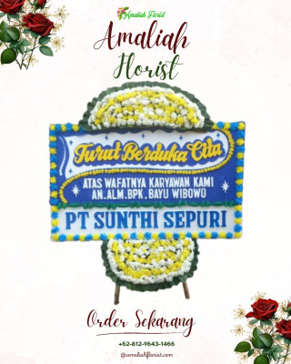 Papan Bunga Duka di Botu