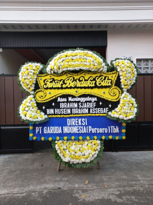 Papan Bunga Duka di Botu